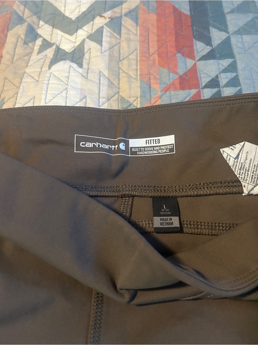 Carhartt Fitted womens panys in Olive green